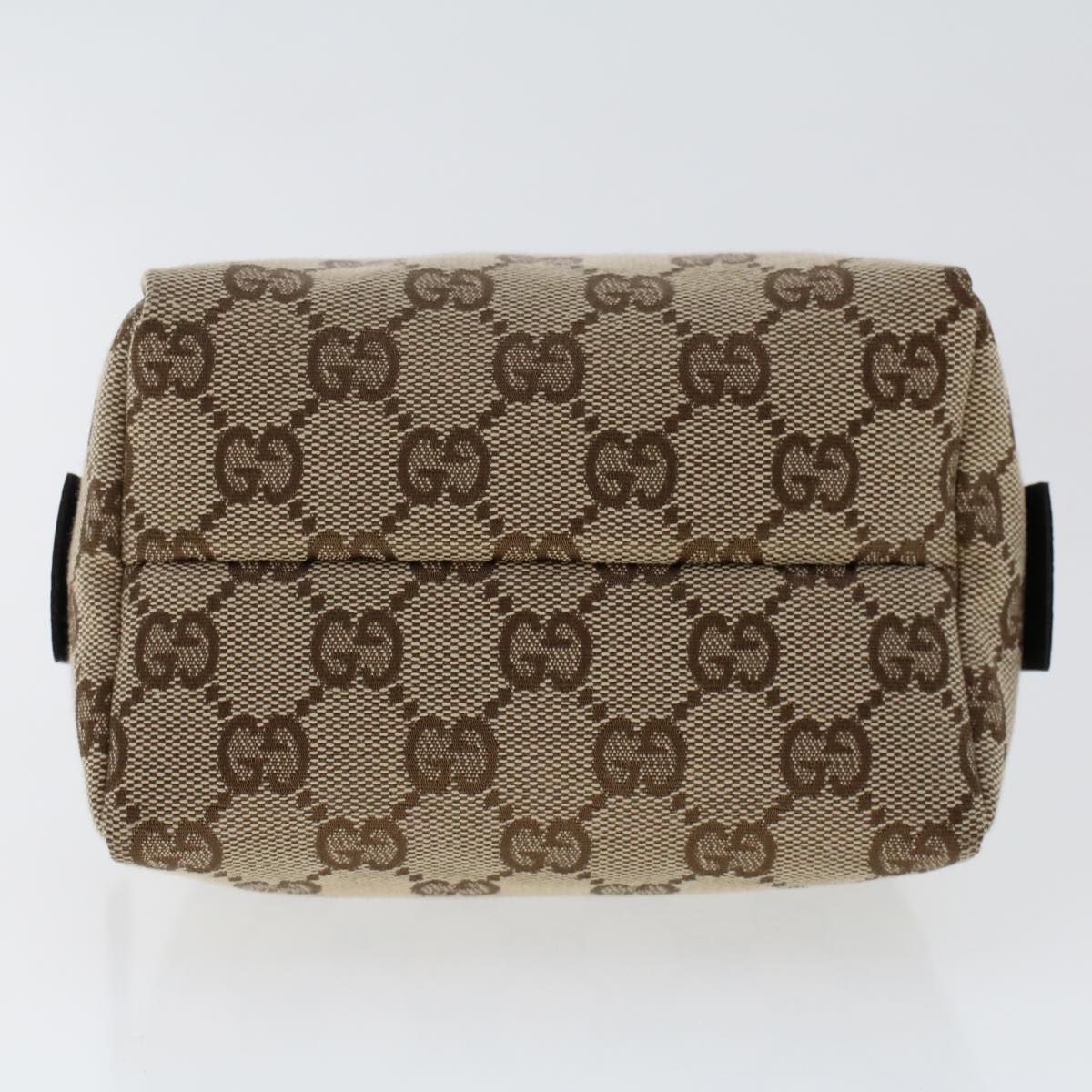 GUCCI GG Canvas Pouch Beige 124541 am4809
