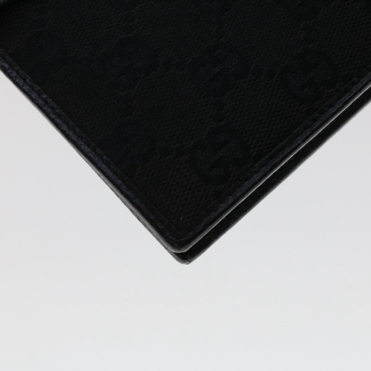 GUCCI GG Canvas Day Planner Cover Canvas Black 115241 am4862