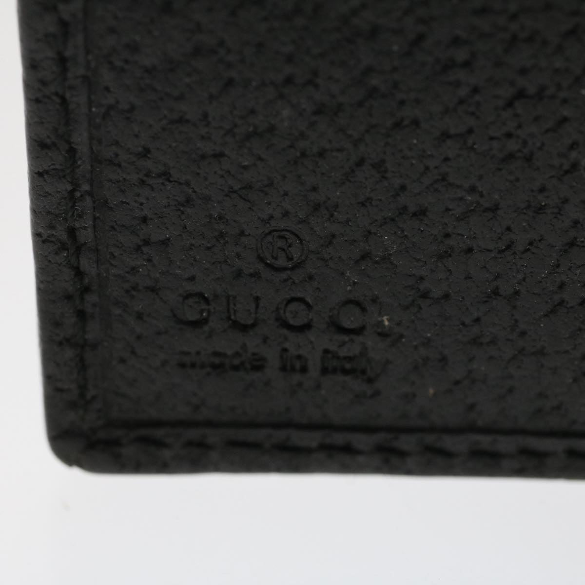 GUCCI GG Canvas Day Planner Cover Canvas Black 115241 am4862