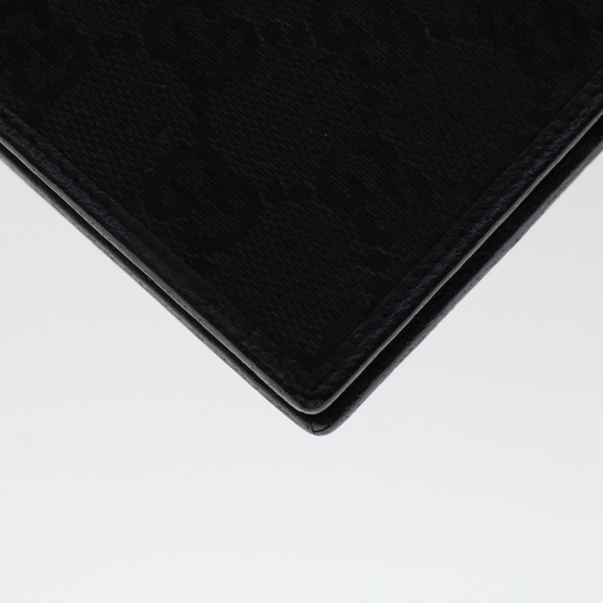 GUCCI GG Canvas Day Planner Cover Canvas Black 115241 am4862