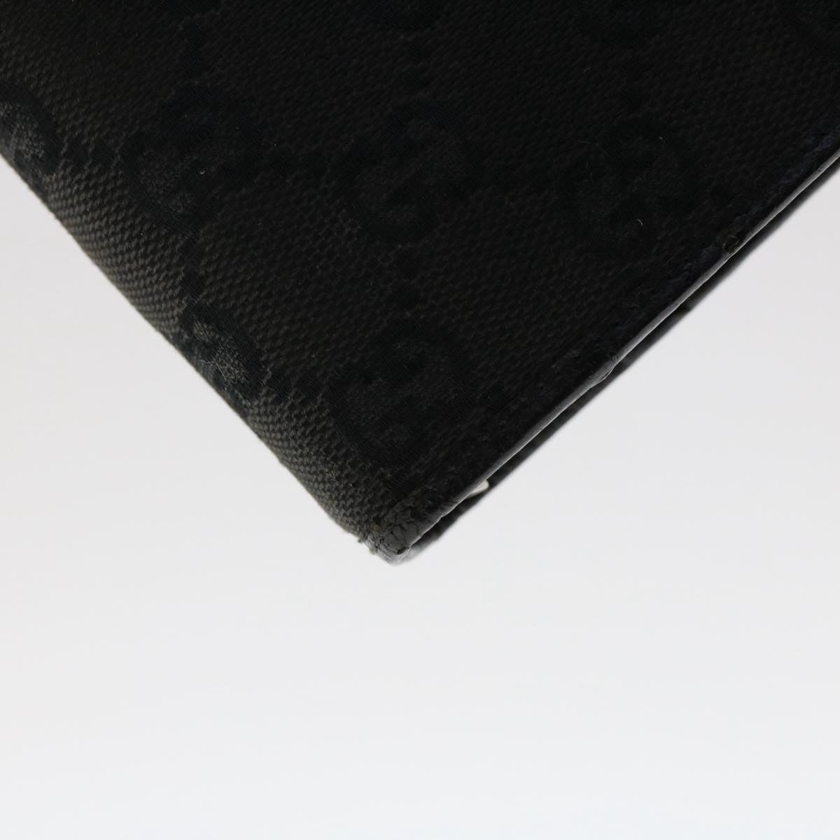 GUCCI GG Canvas Day Planner Cover Canvas Black 115241 am4862