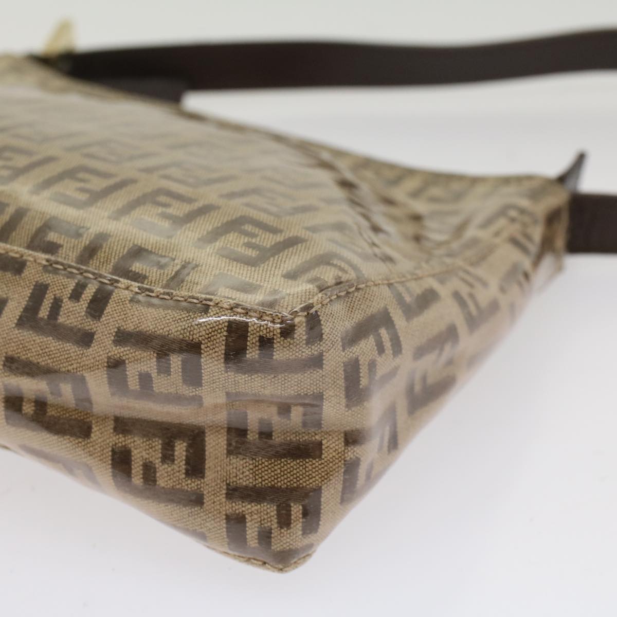 FENDI Zucchino Canvas Hand Bag Beige am4889