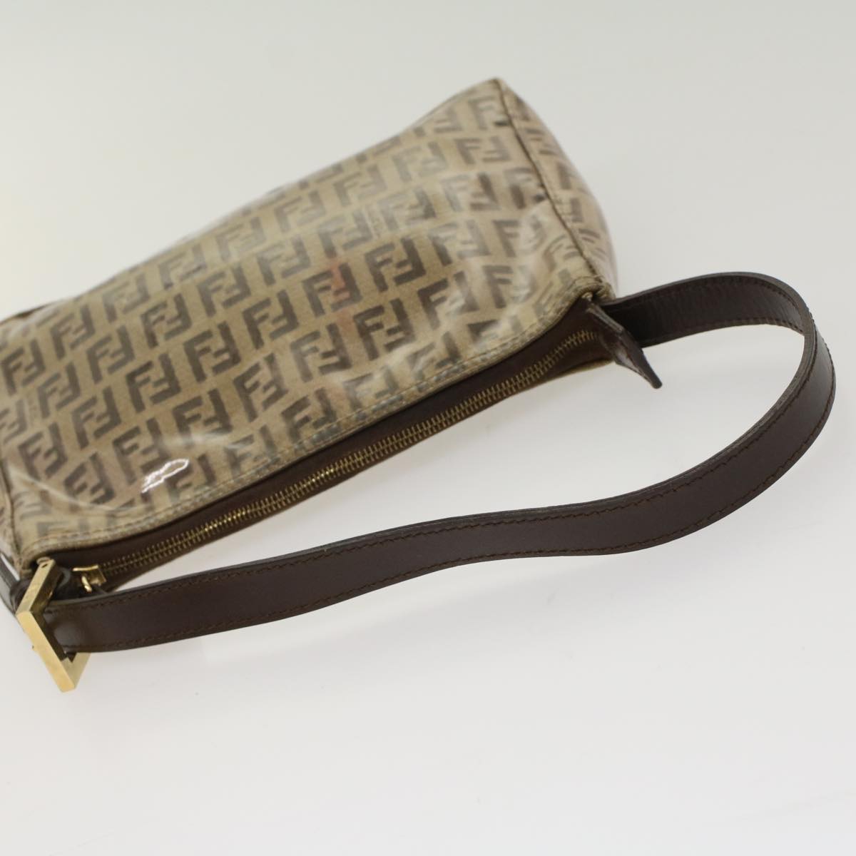FENDI Zucchino Canvas Hand Bag Beige am4889