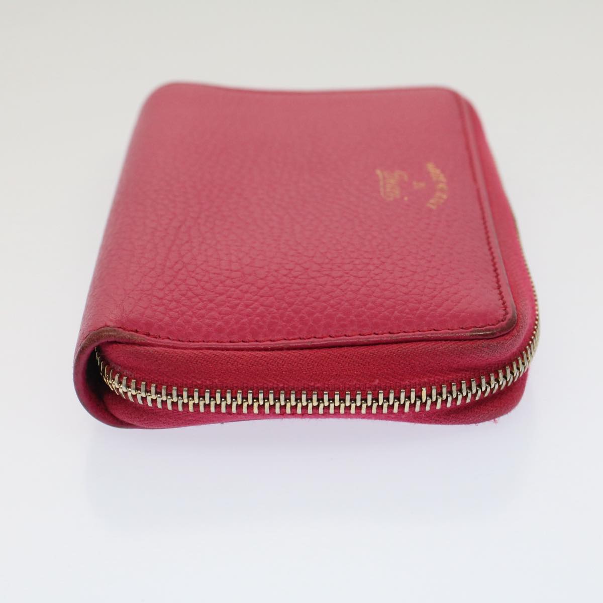 GUCCI Swing Wallet Leather Pink 354497 am4913