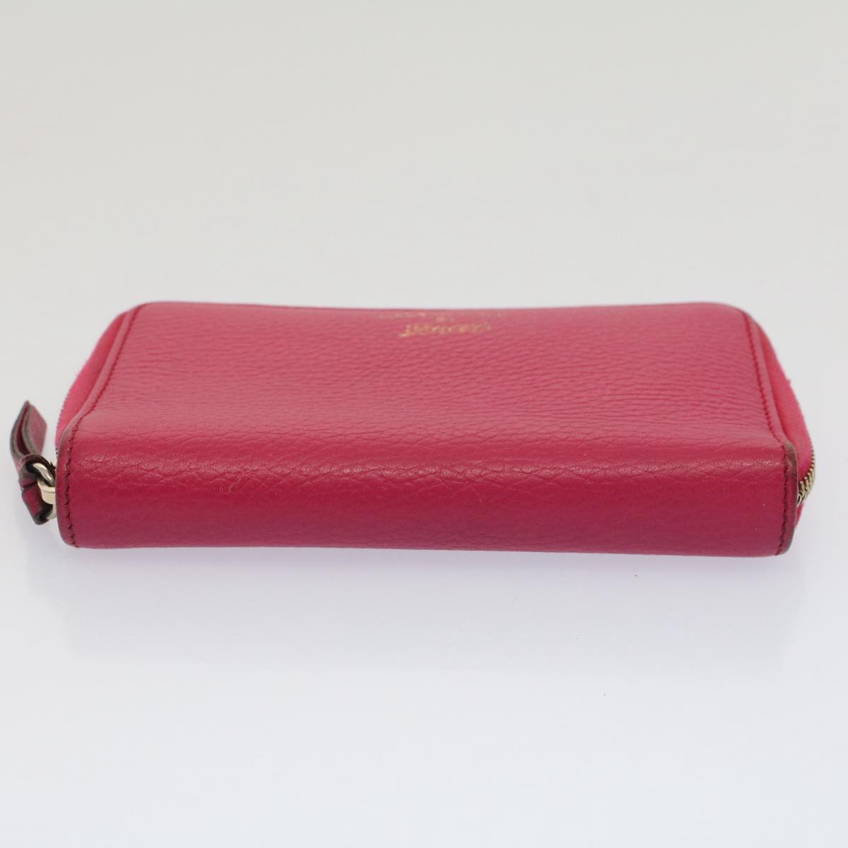 GUCCI Swing Wallet Leather Pink 354497 am4913