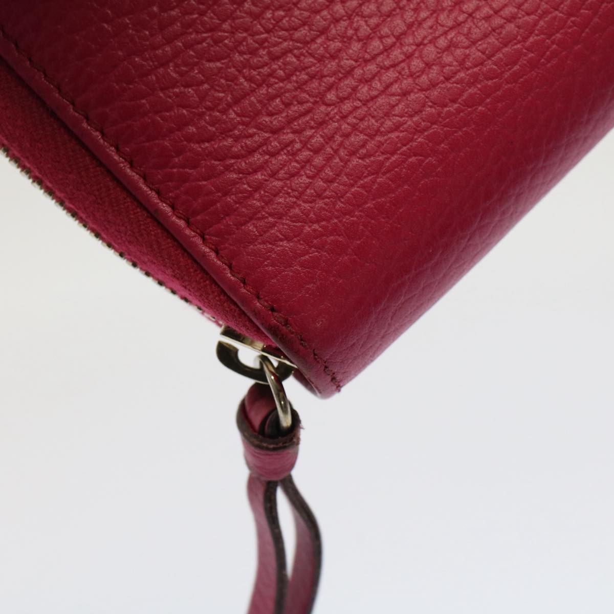 GUCCI Swing Wallet Leather Pink 354497 am4913