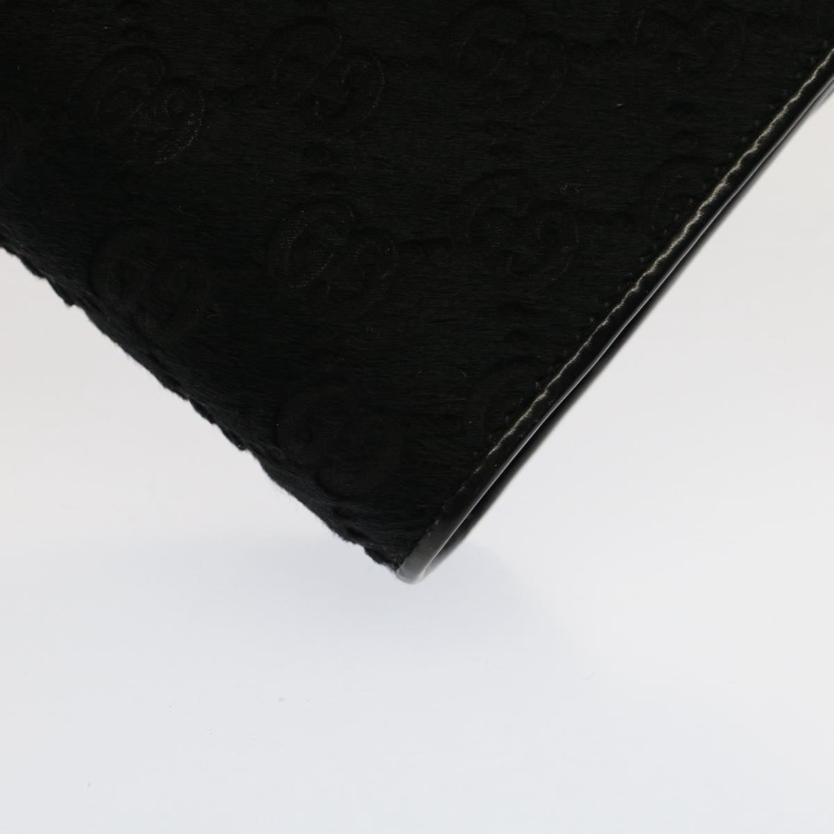 GUCCI GG Canvas Day Planner Cover Outlet Harako leather Black am4921