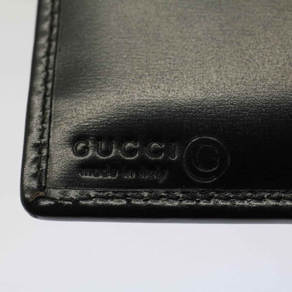GUCCI GG Canvas Day Planner Cover Outlet Harako leather Black am4921