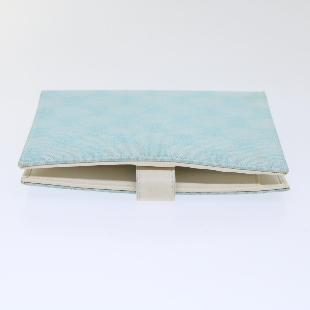 GUCCI GG Canvas Day Planner Cover Blue 031 0416 0918 am4984