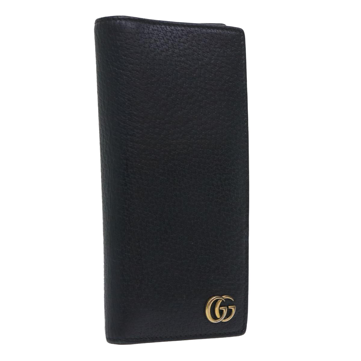GUCCI GG Marmont Wallet Leather Black am4987
