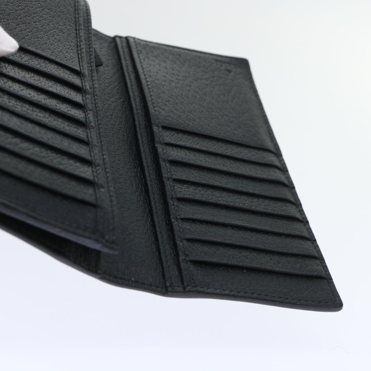 GUCCI GG Marmont Wallet Leather Black am4987