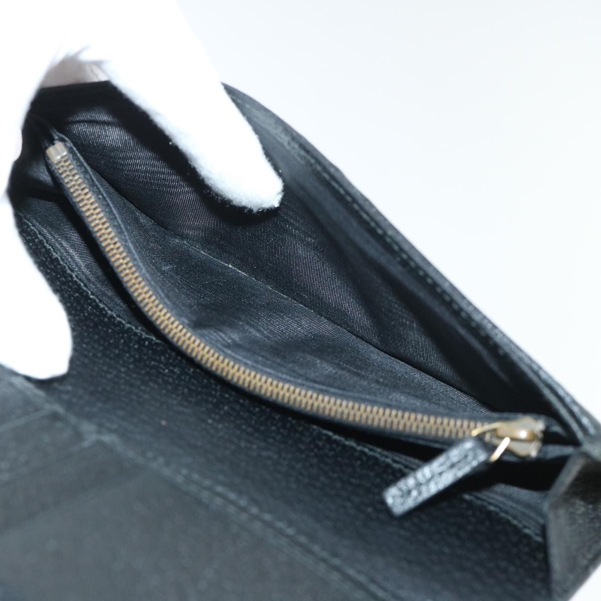 GUCCI GG Marmont Wallet Leather Black am4987