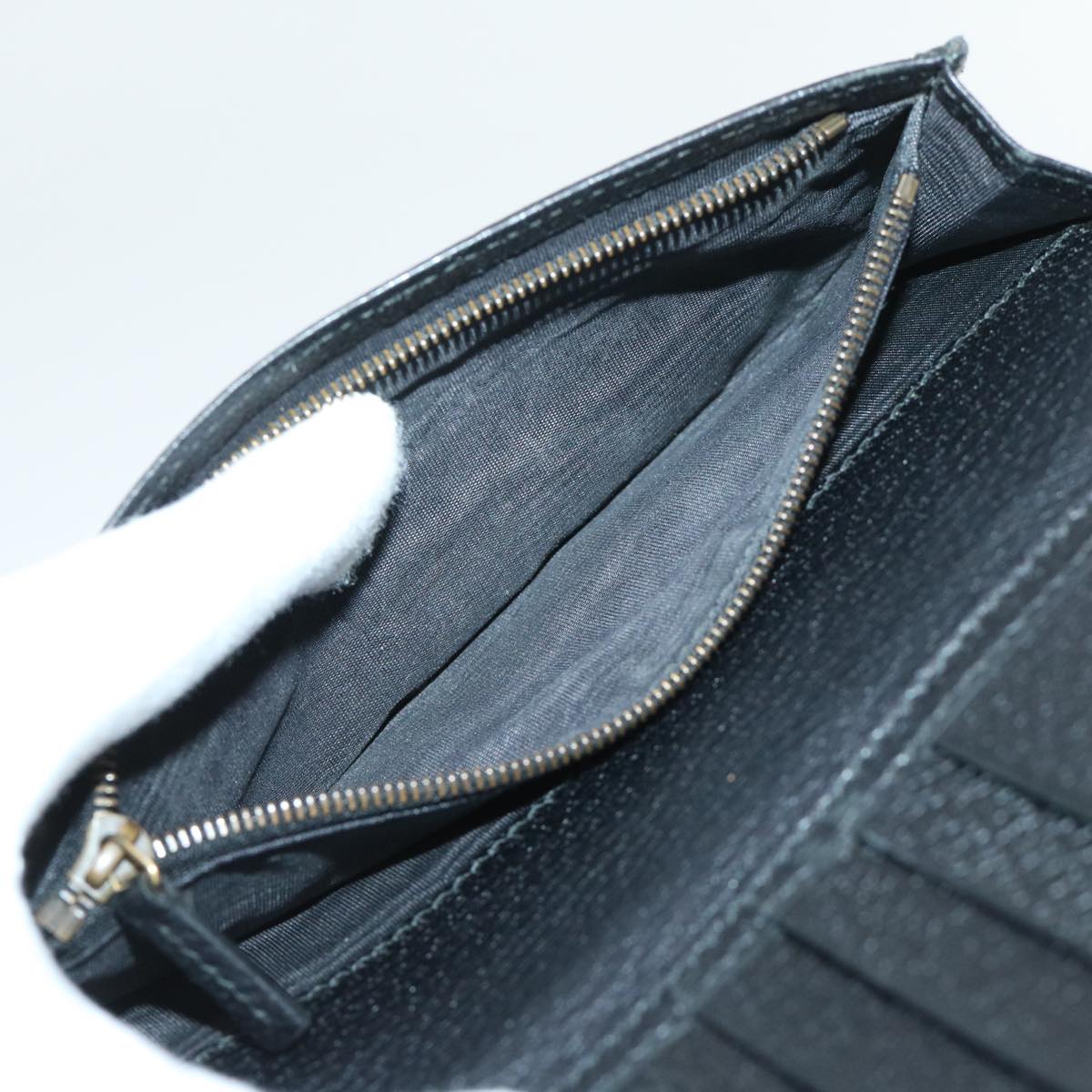 GUCCI GG Marmont Wallet Leather Black am4987