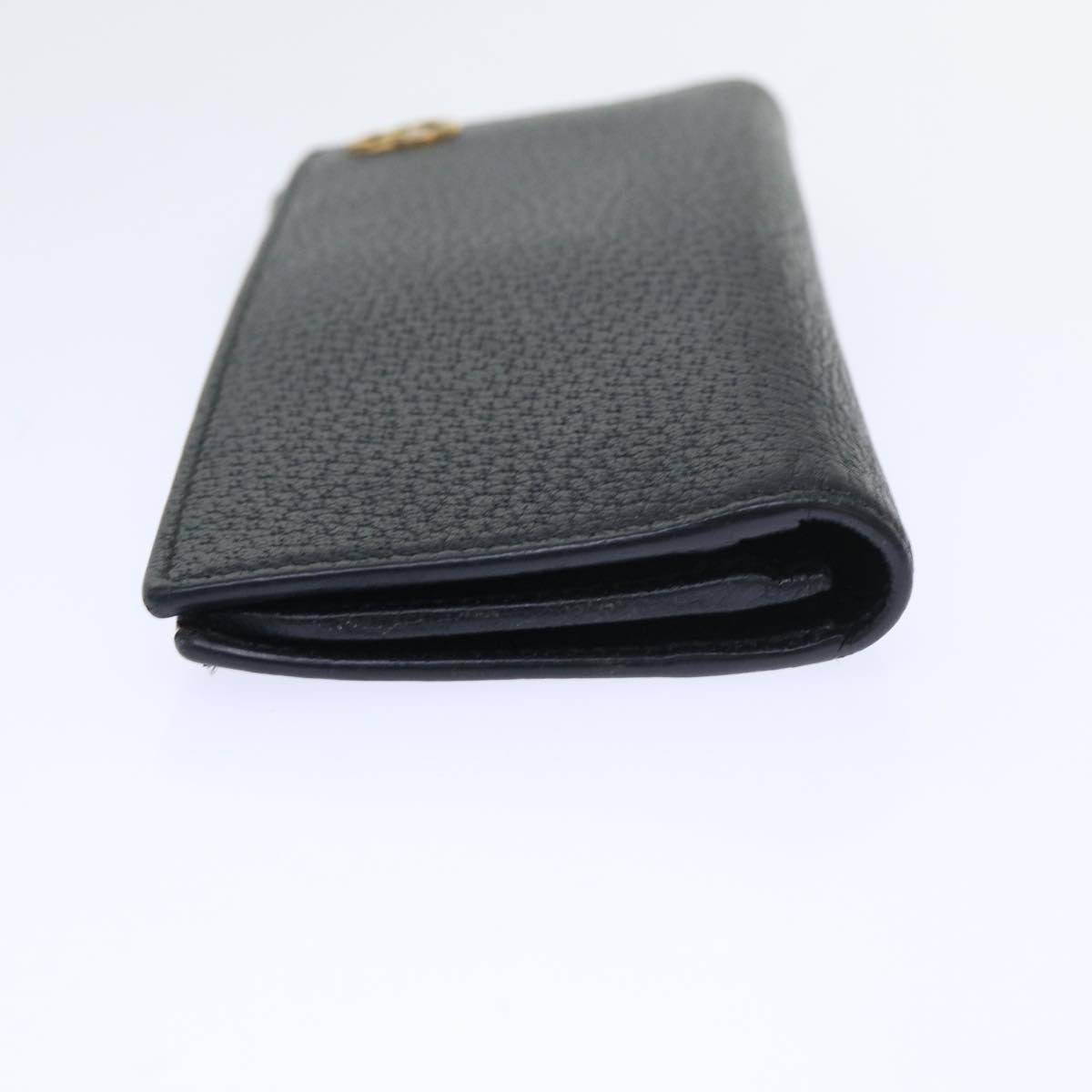 GUCCI GG Marmont Wallet Leather Black am4987