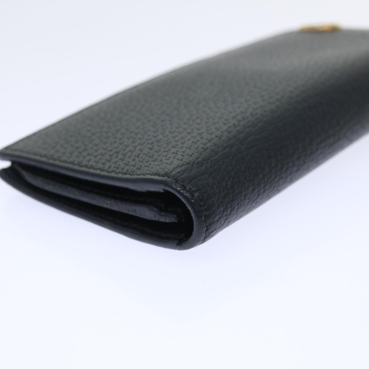 GUCCI GG Marmont Wallet Leather Black am4987