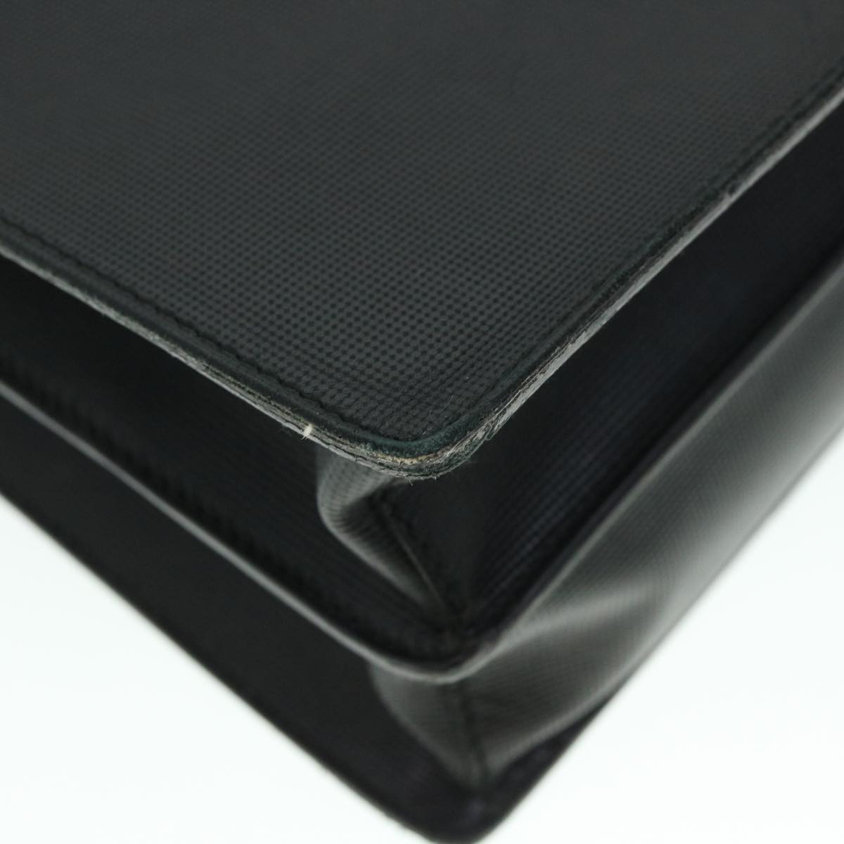 GUCCI Briefcase Leather Black am4997