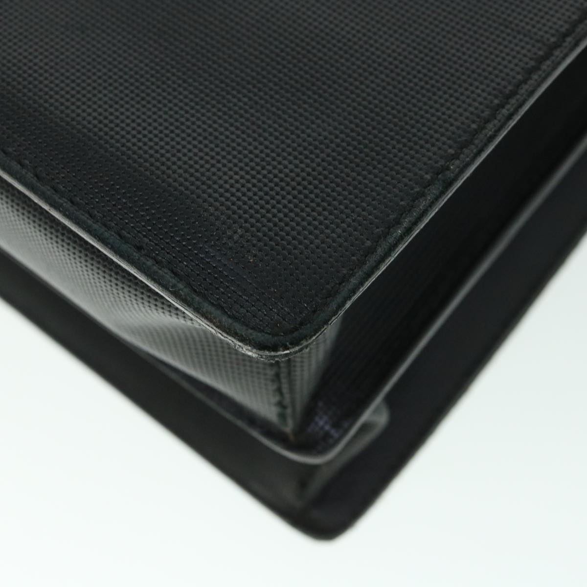 GUCCI Briefcase Leather Black am4997