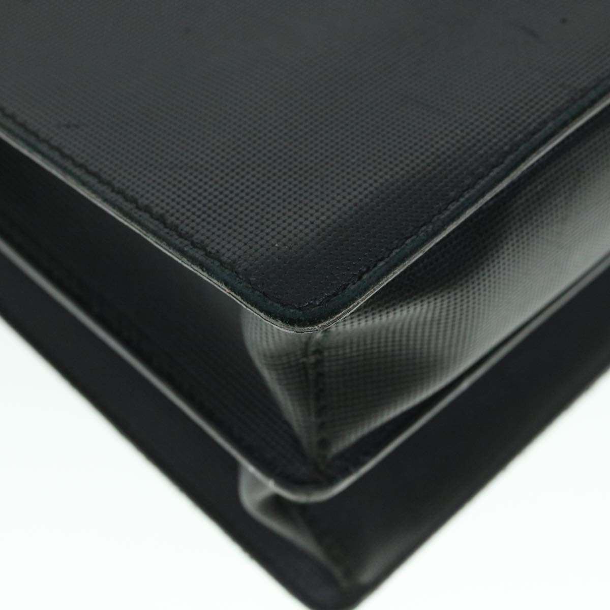 GUCCI Briefcase Leather Black am4997