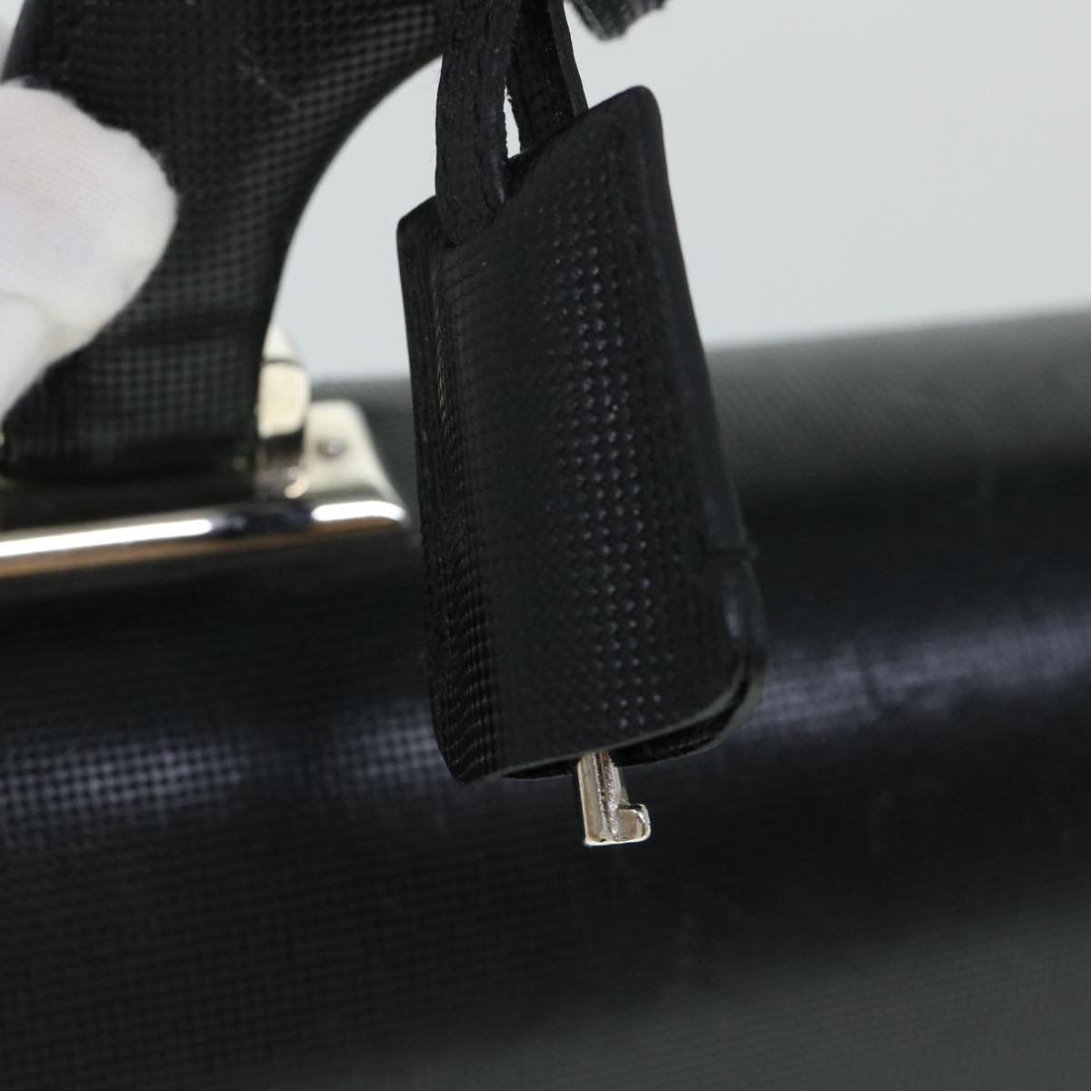 GUCCI Briefcase Leather Black am4997