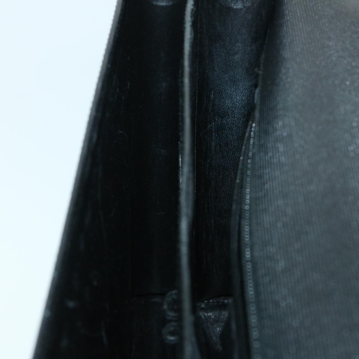 GUCCI Briefcase Leather Black am4997