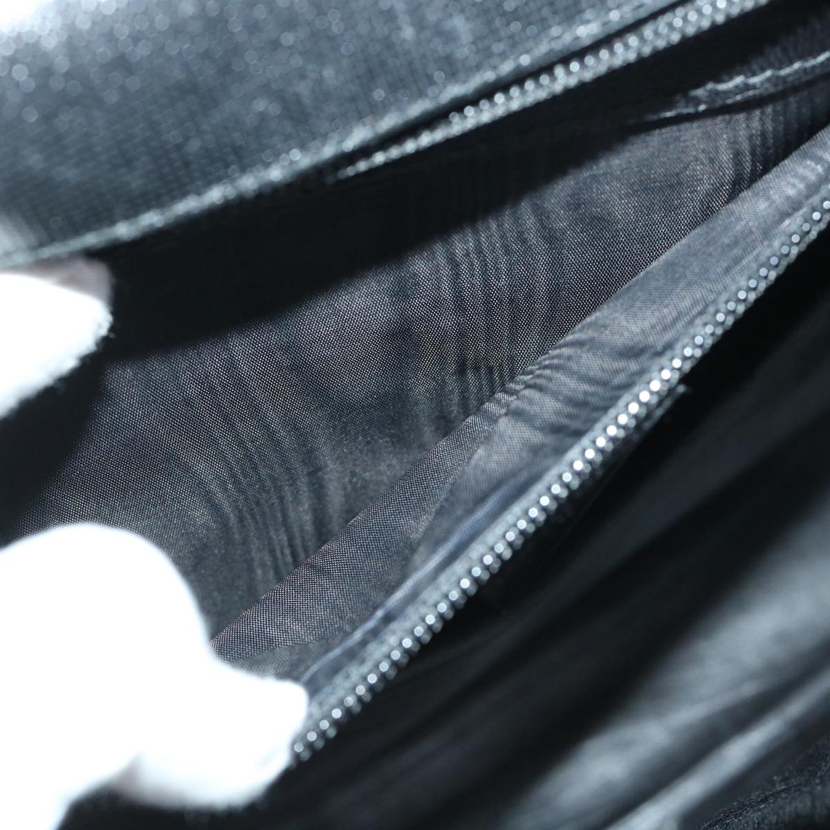 GUCCI Briefcase Leather Black am4997