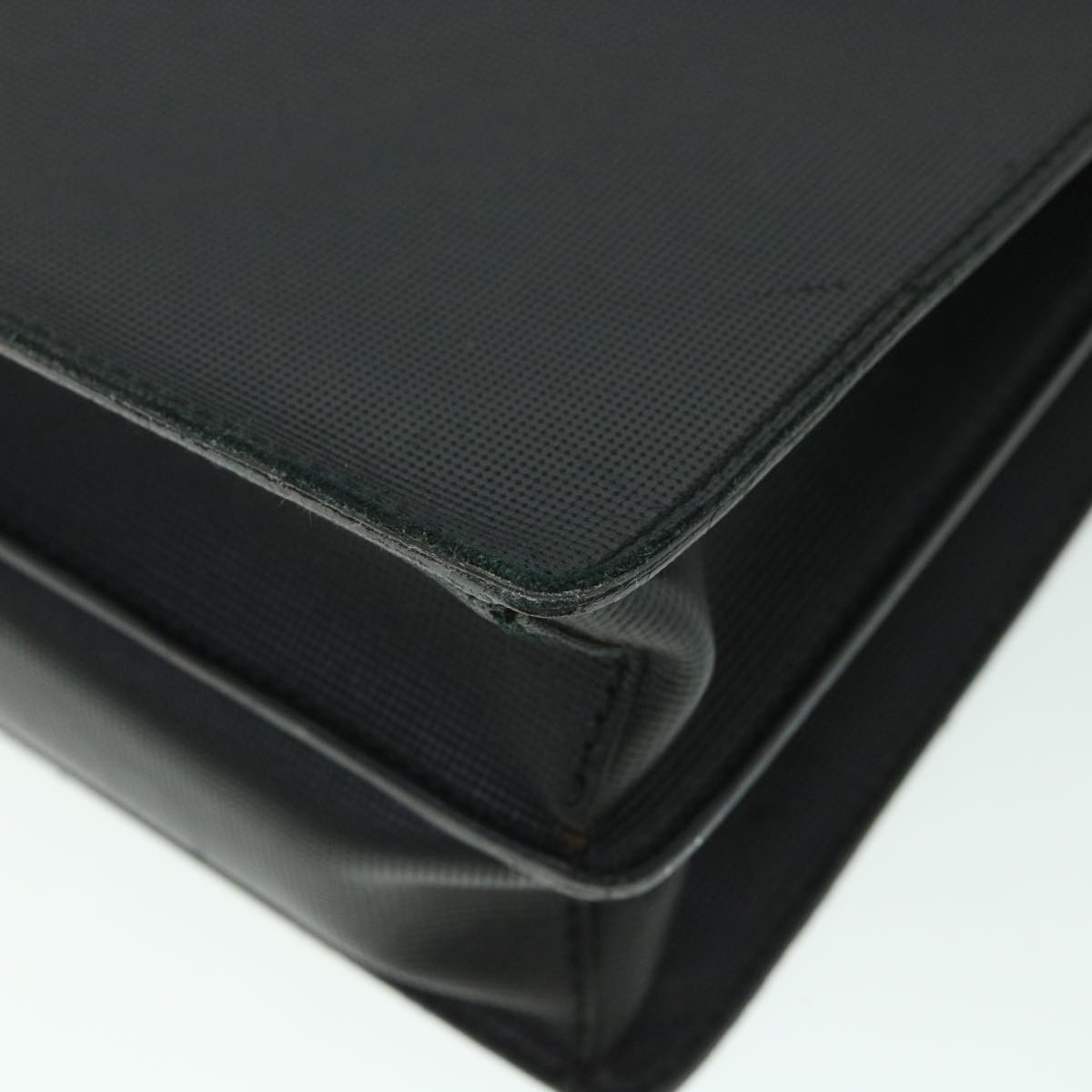 GUCCI Briefcase Leather Black am4997