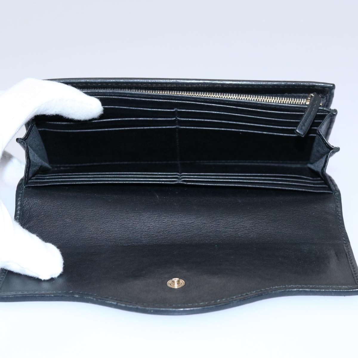 GUCCI GG Canvas Wallet 2Set Black am5336
