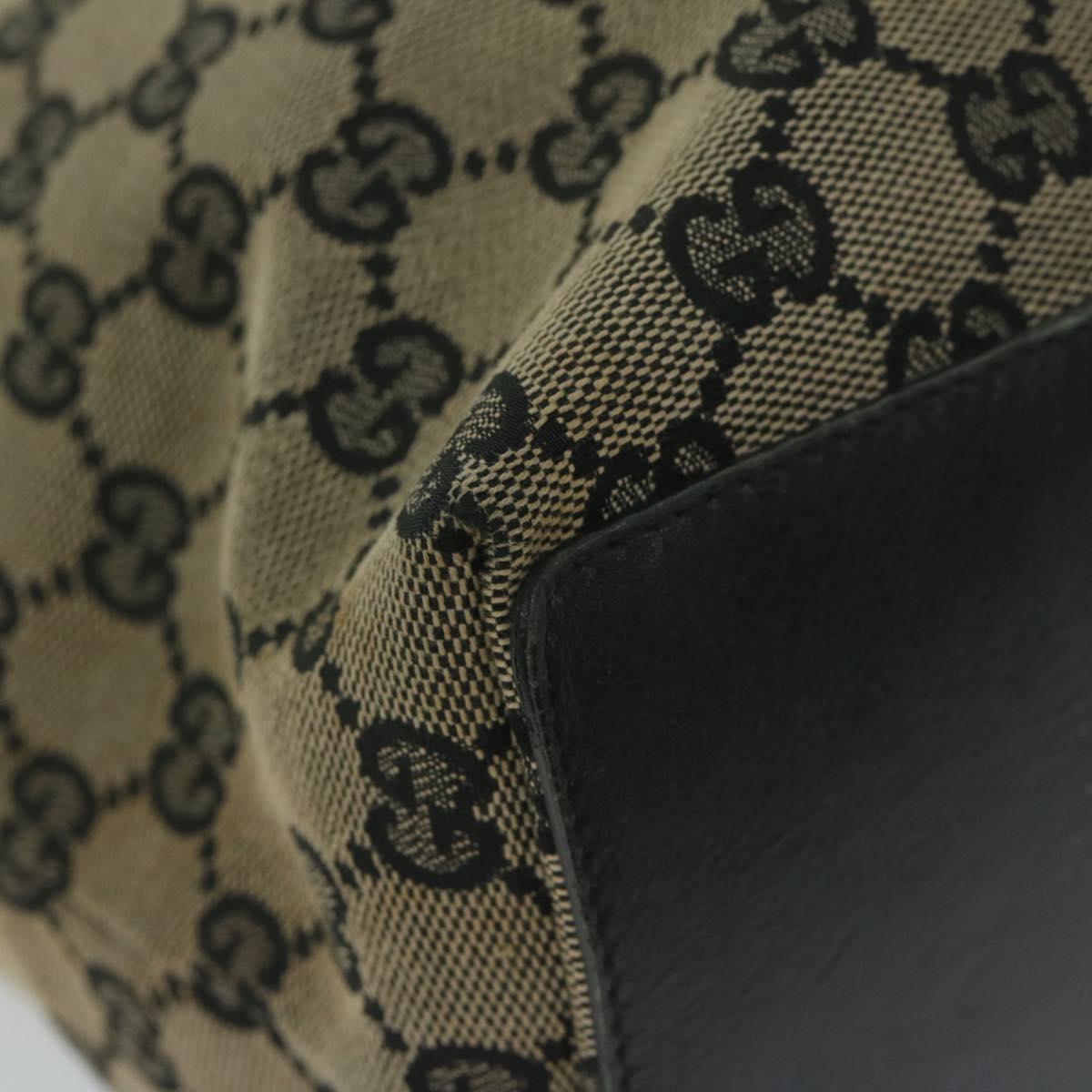 GUCCI GG Canvas Tote Bag Beige 002 1098 am5393