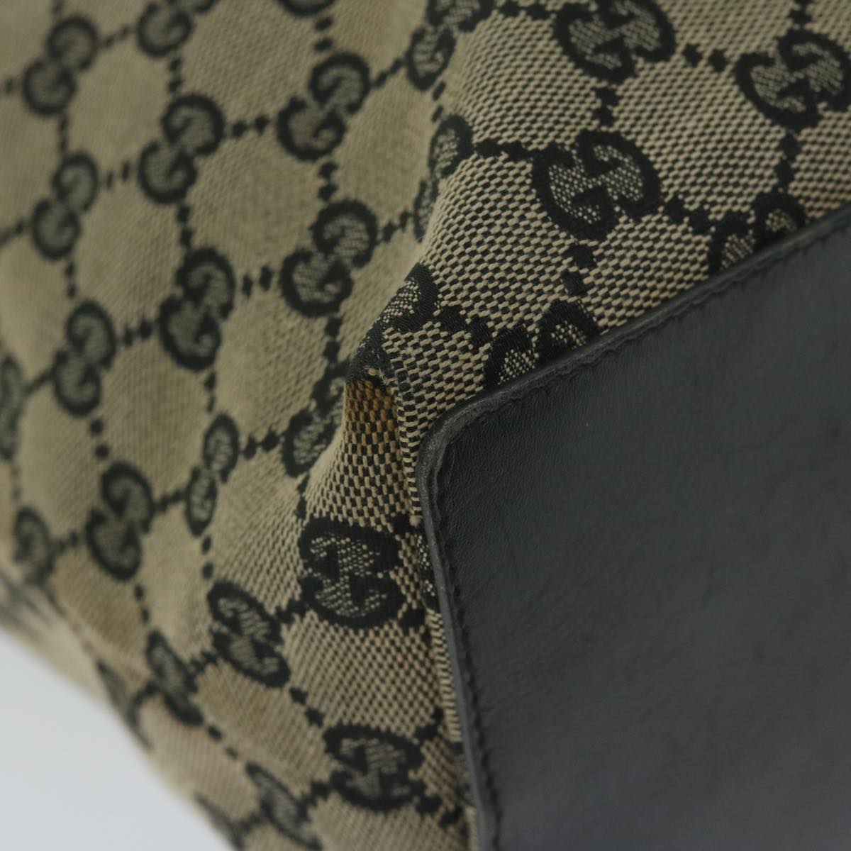 GUCCI GG Canvas Tote Bag Beige 002 1098 am5393