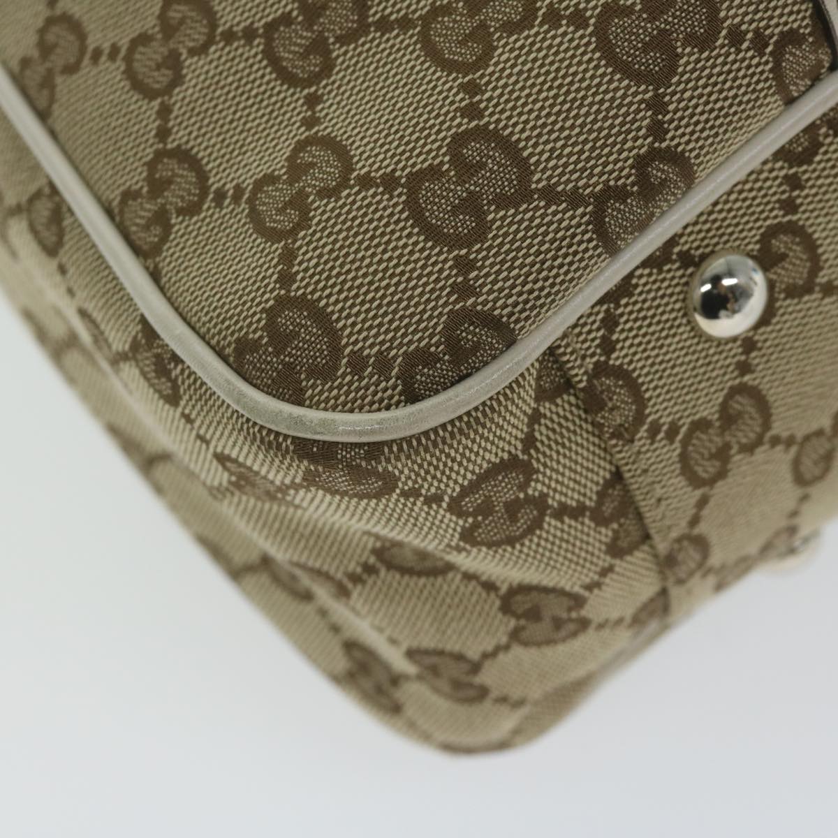 GUCCI GG Canvas GG Twins Tote Bag Beige 232957 am5445