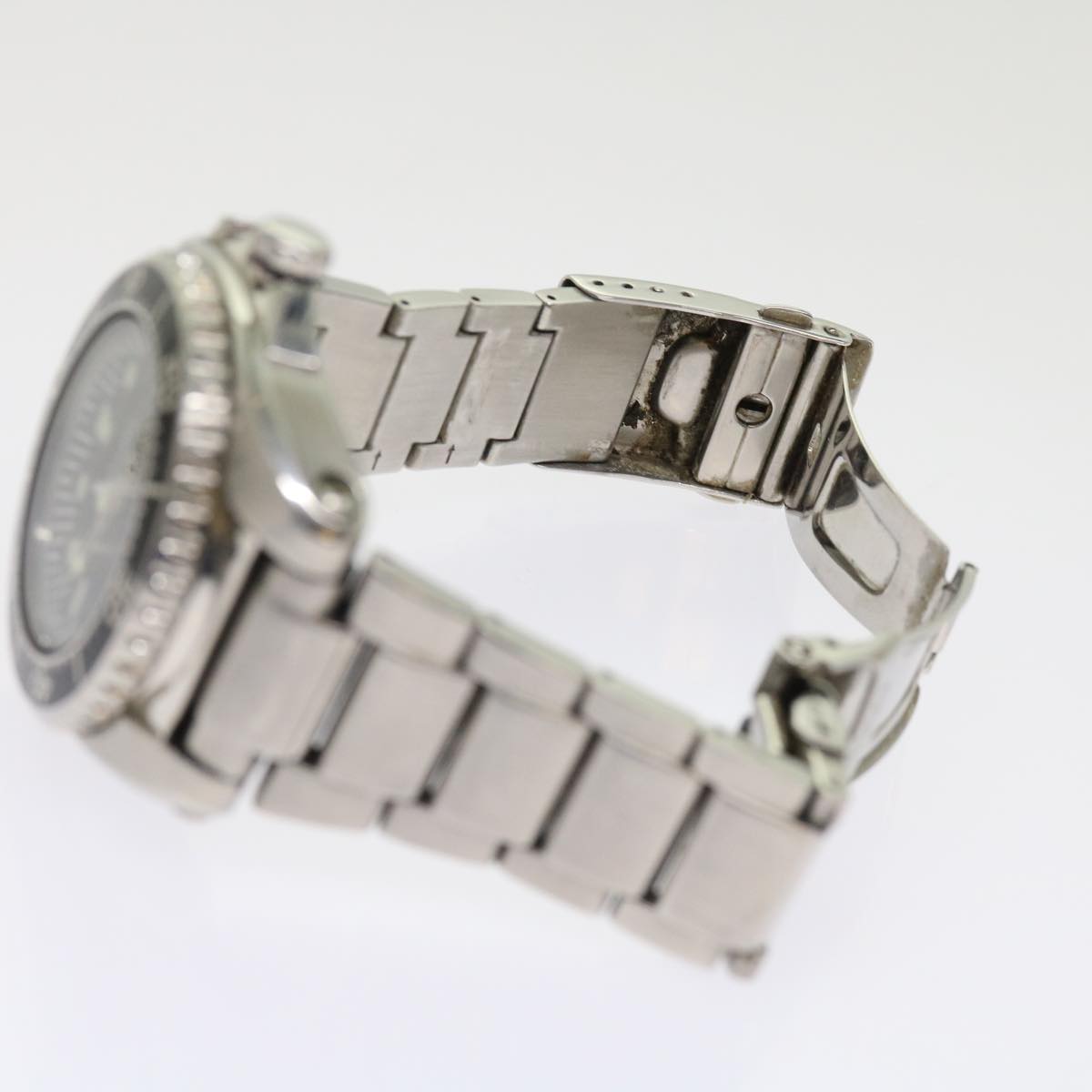 SEIKO Divers Kinetic Watches Metal Silver Auth am5567