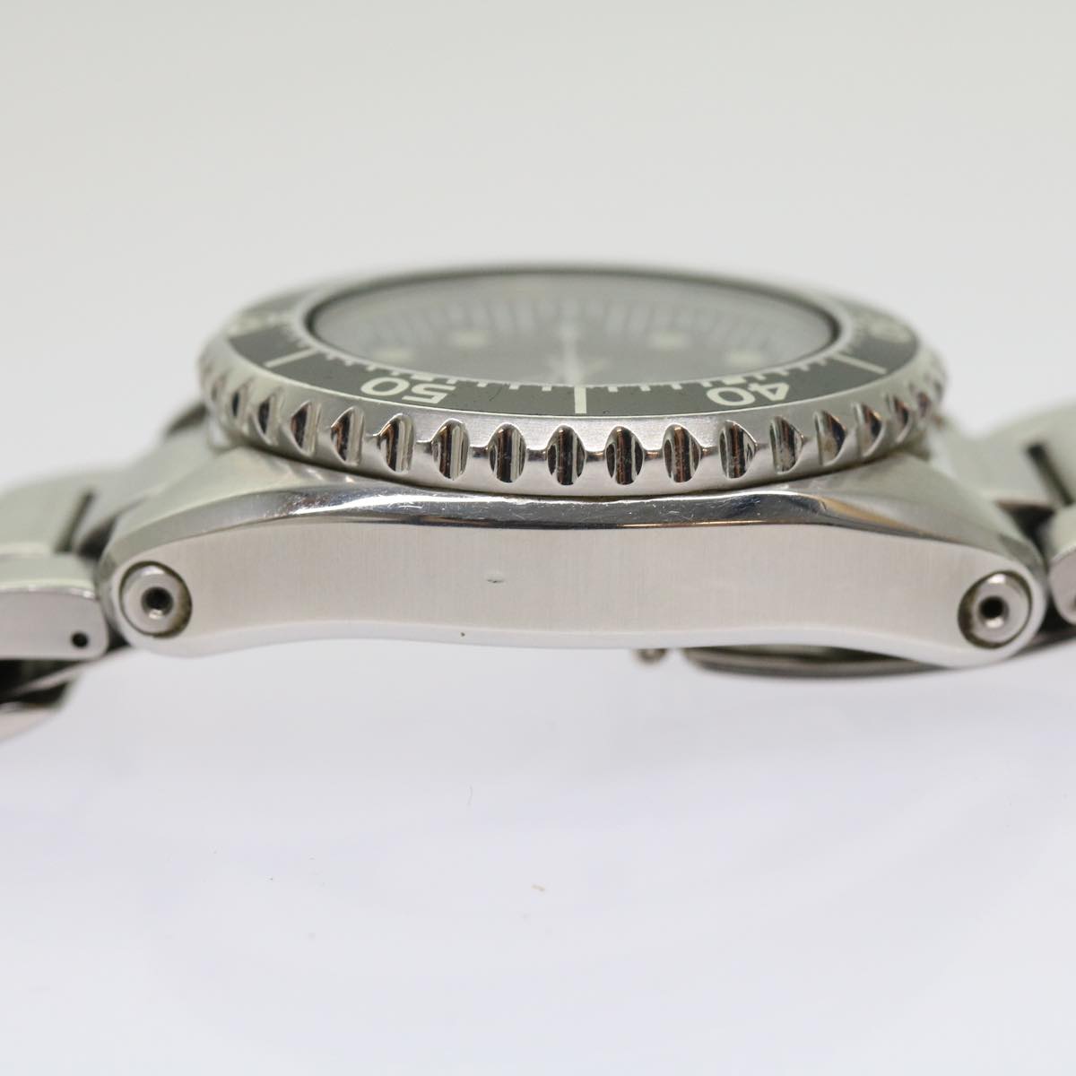 SEIKO Divers Kinetic Watches Metal Silver Auth am5567