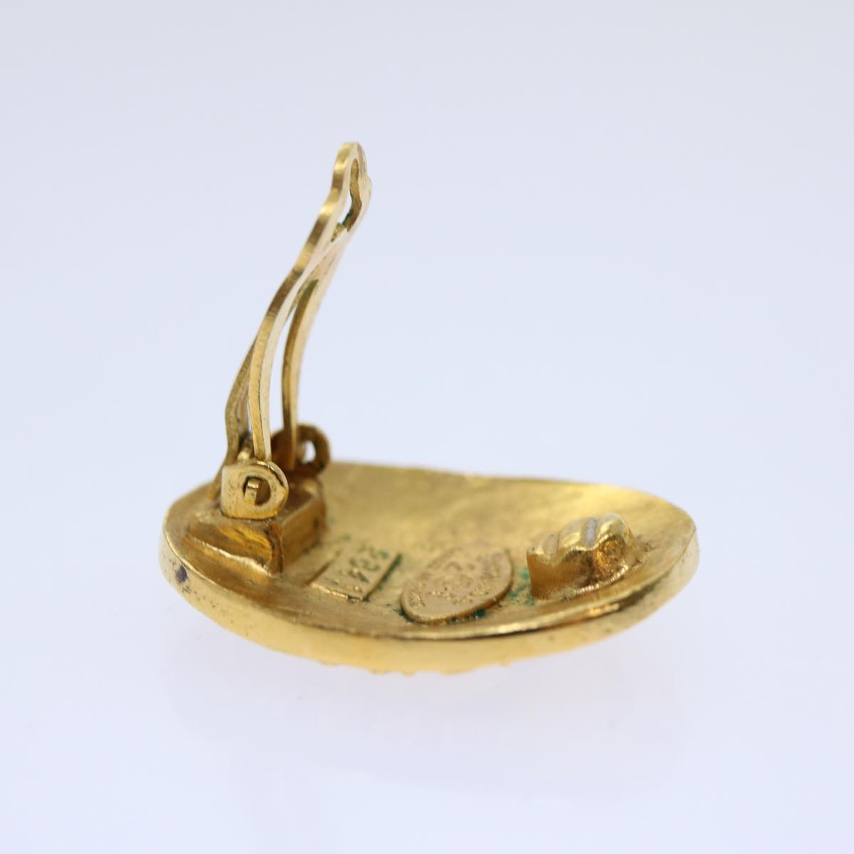 CHANEL Earring Gold CC am5967