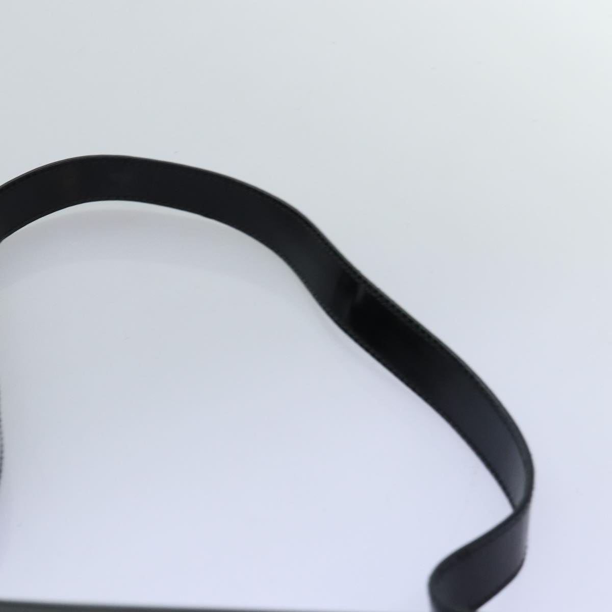 GUCCI Shoulder Bag Enamel Black 001 3444 1812 am6154