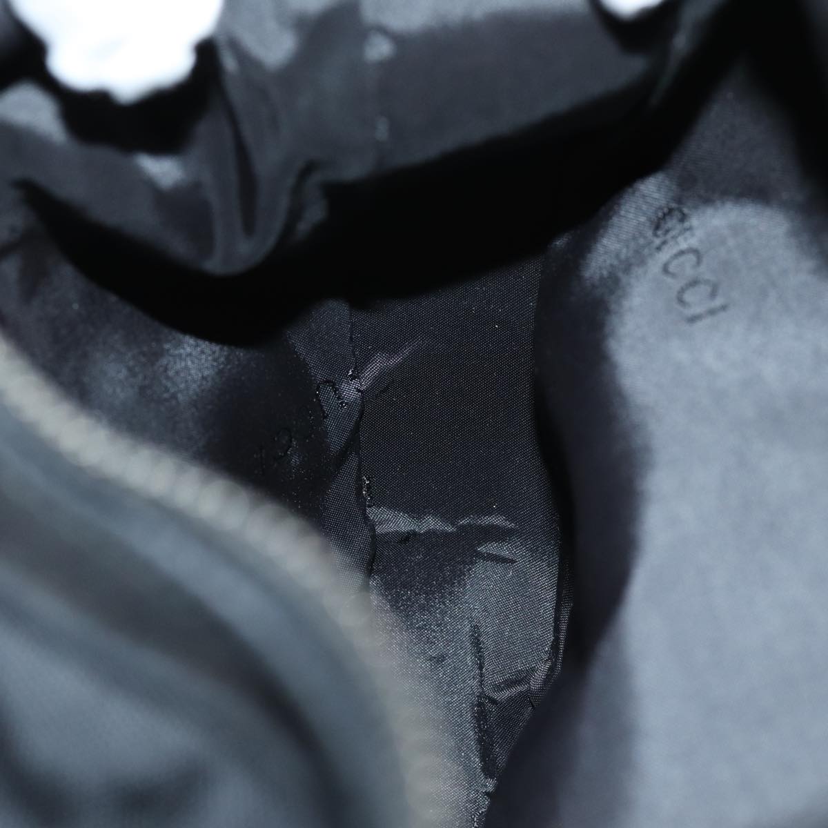 GUCCI Shoulder Bag Nylon Black 001 3315 1705 am6184