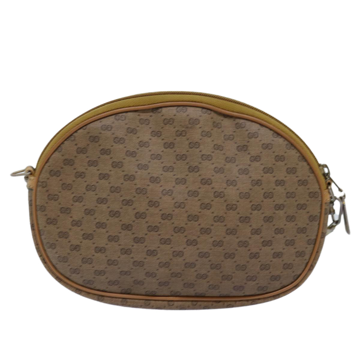 GUCCI Micro GG Supreme Shoulder Bag PVC Beige am6185