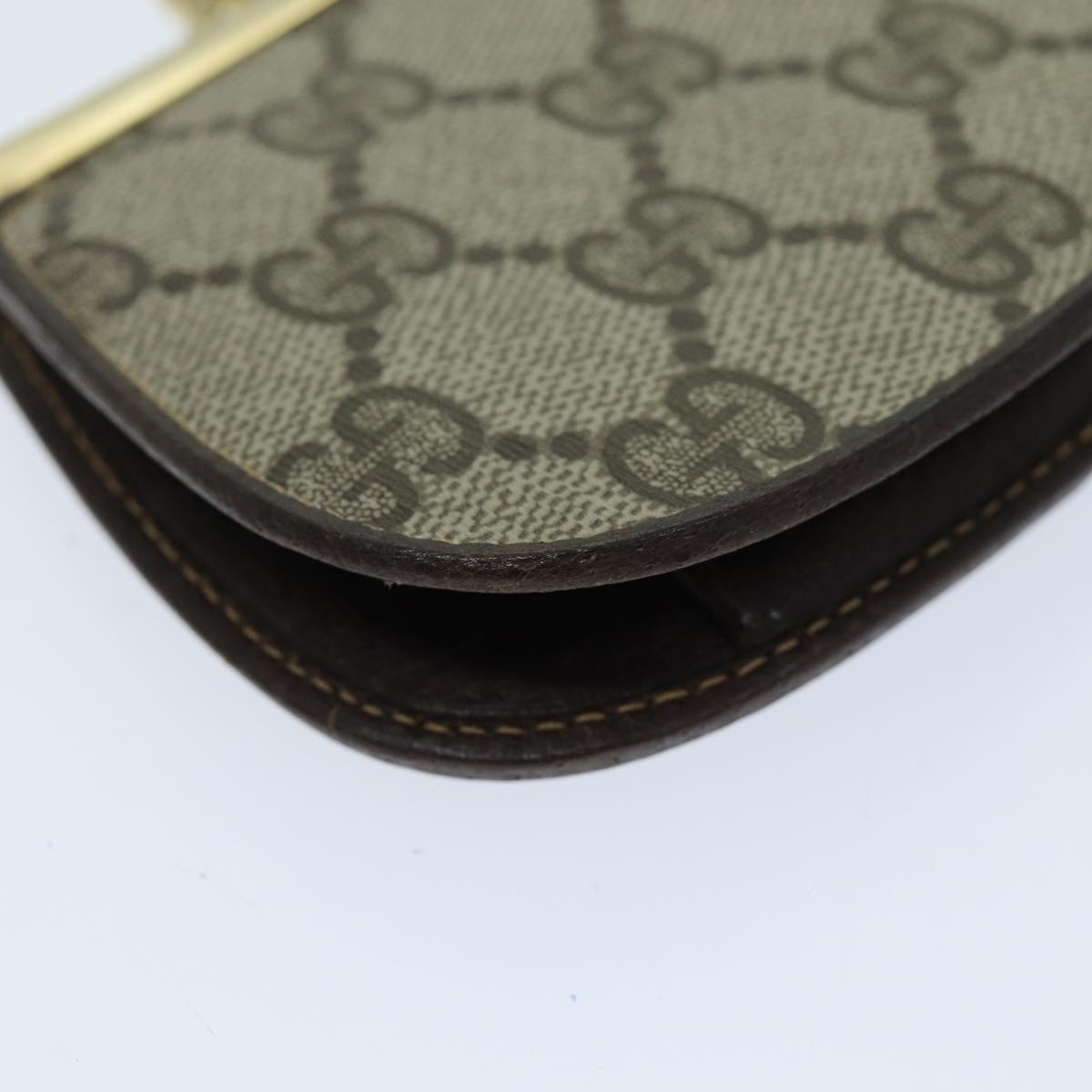 GUCCI GG Supreme Coin Purse PVC Beige 64 03 114 am6199