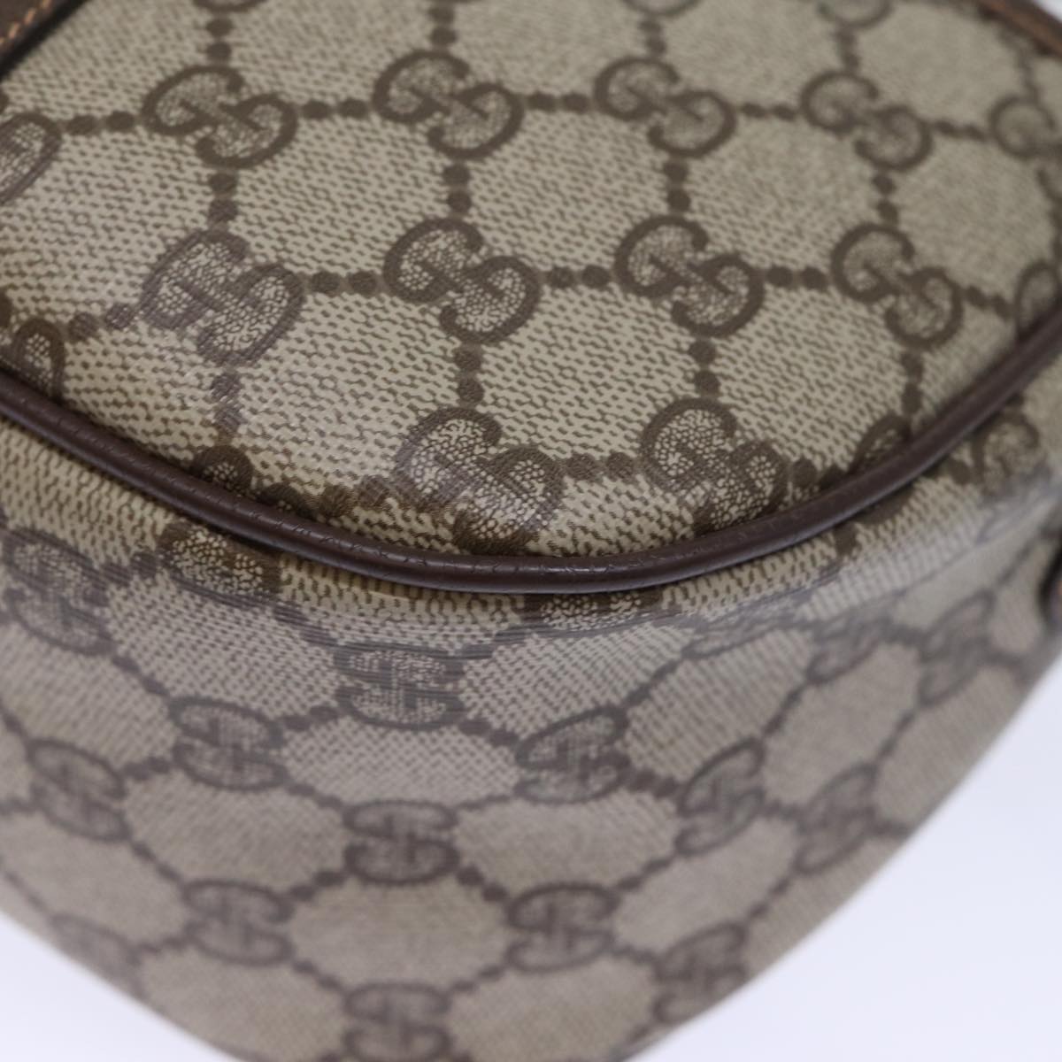 GUCCI GG Supreme Web Sherry Line Shoulder Bag Beige Red 89 02 032 am6223