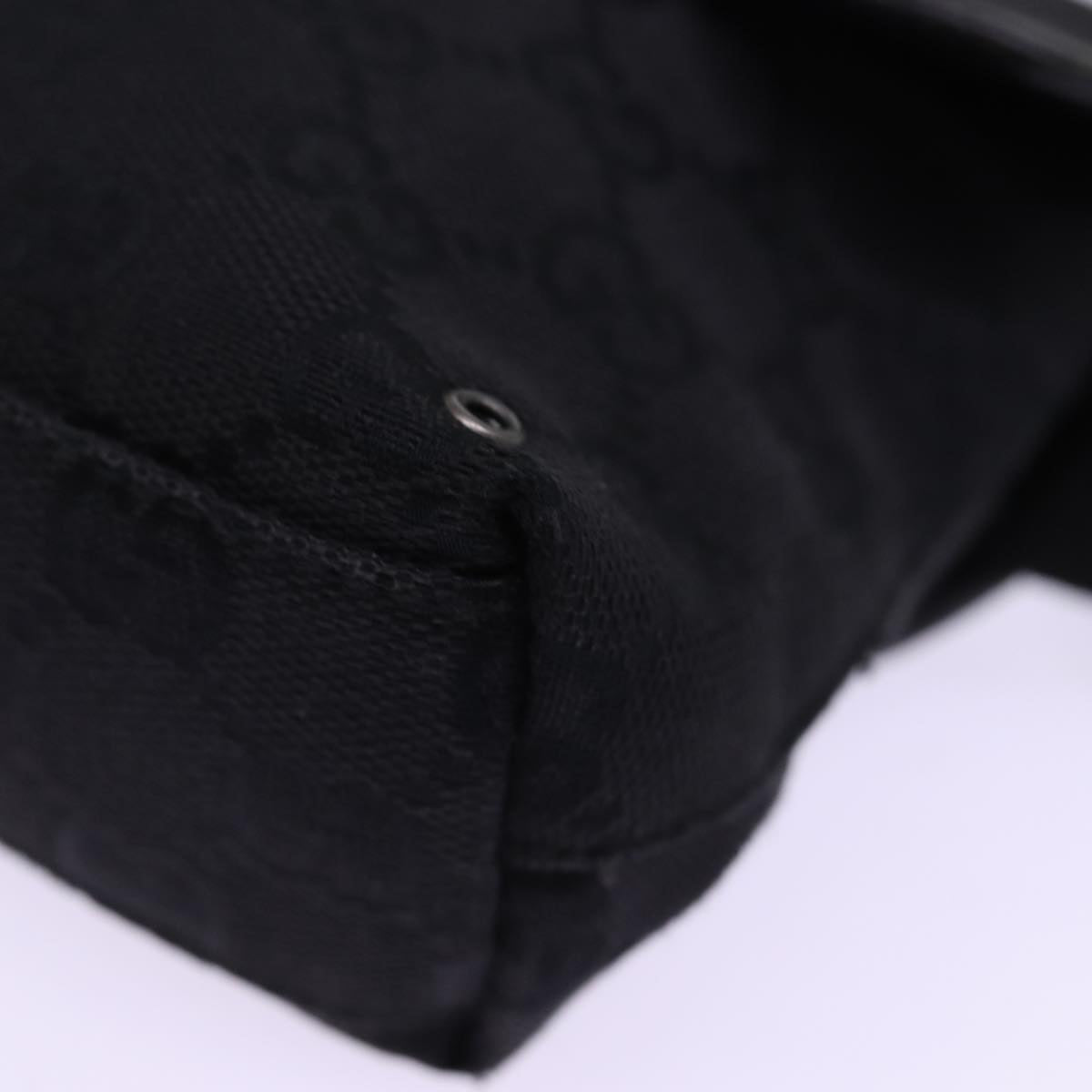 GUCCI GG Canvas Waist bag Black 92543 am6310