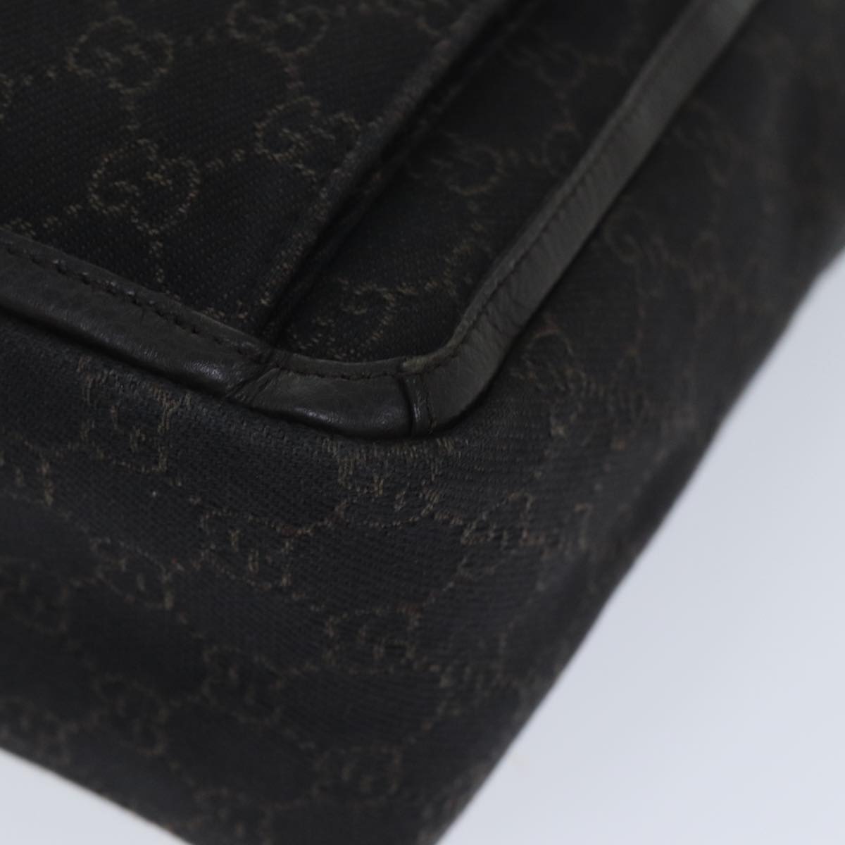 GUCCI GG Canvas Abbey Tote Bag Brown 268639 am6320