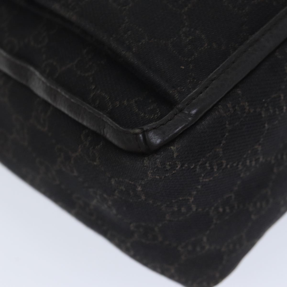GUCCI GG Canvas Abbey Tote Bag Brown 268639 am6320