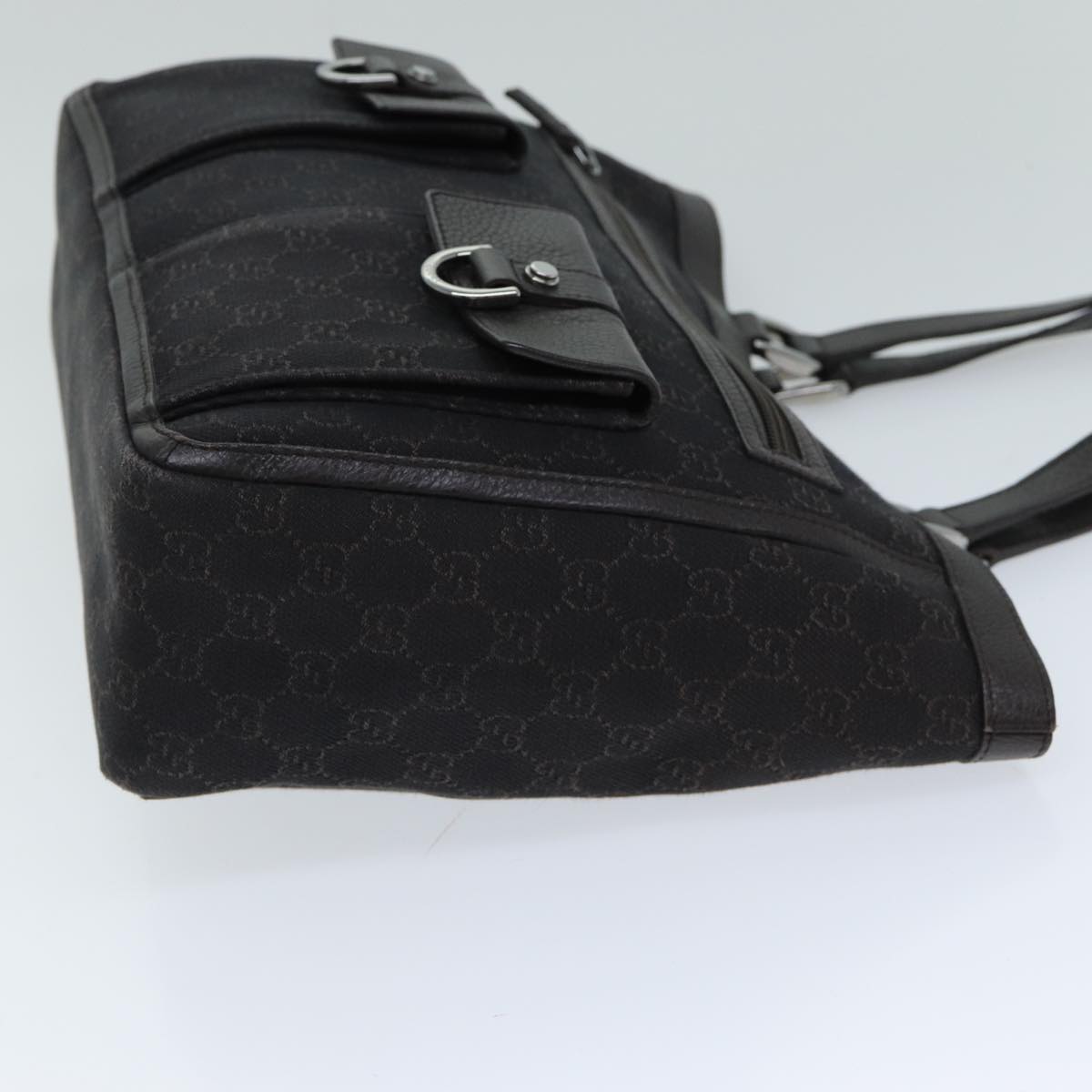 GUCCI GG Canvas Abbey Tote Bag Brown 268639 am6320