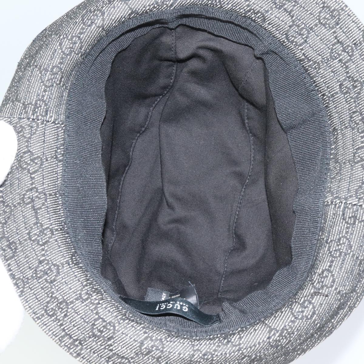 GUCCI GG Canvas Hat S Black am6440