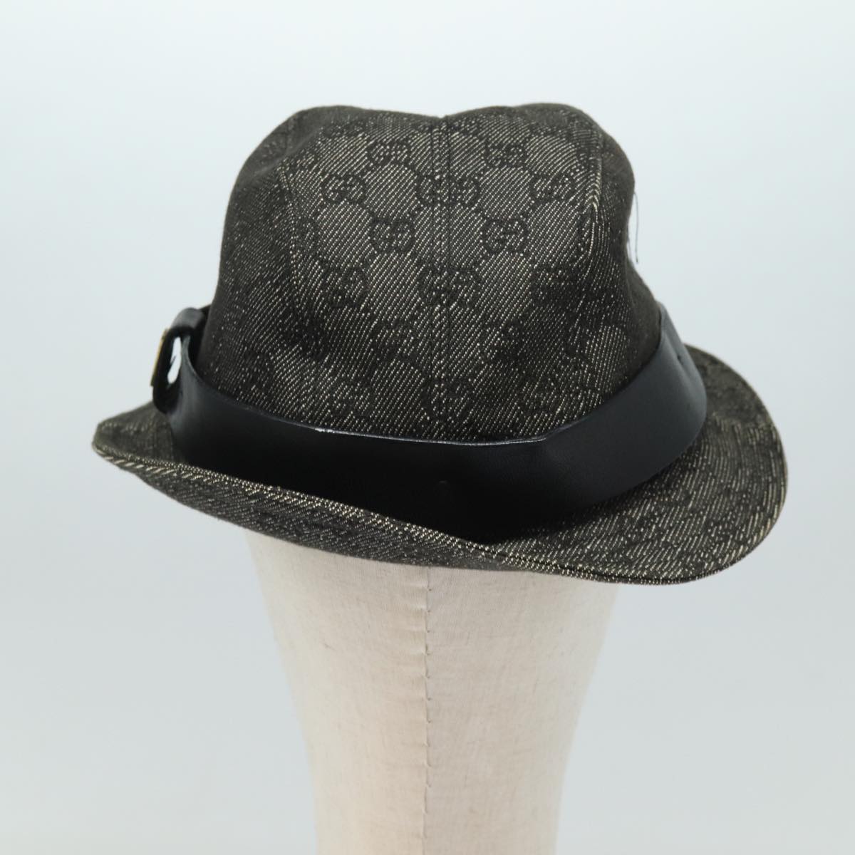 GUCCI GG Canvas Hat S Black am6440