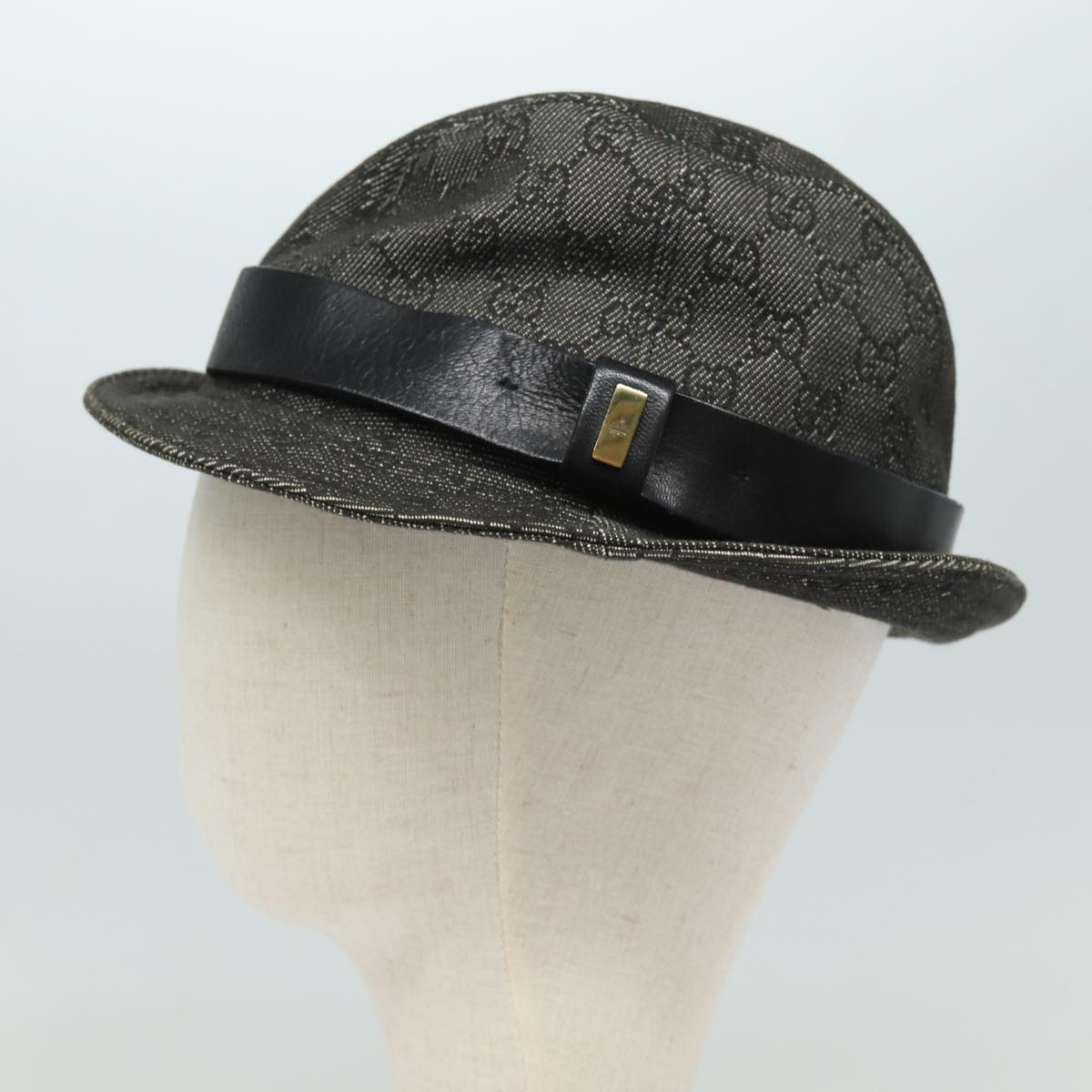 GUCCI GG Canvas Hat S Black am6440