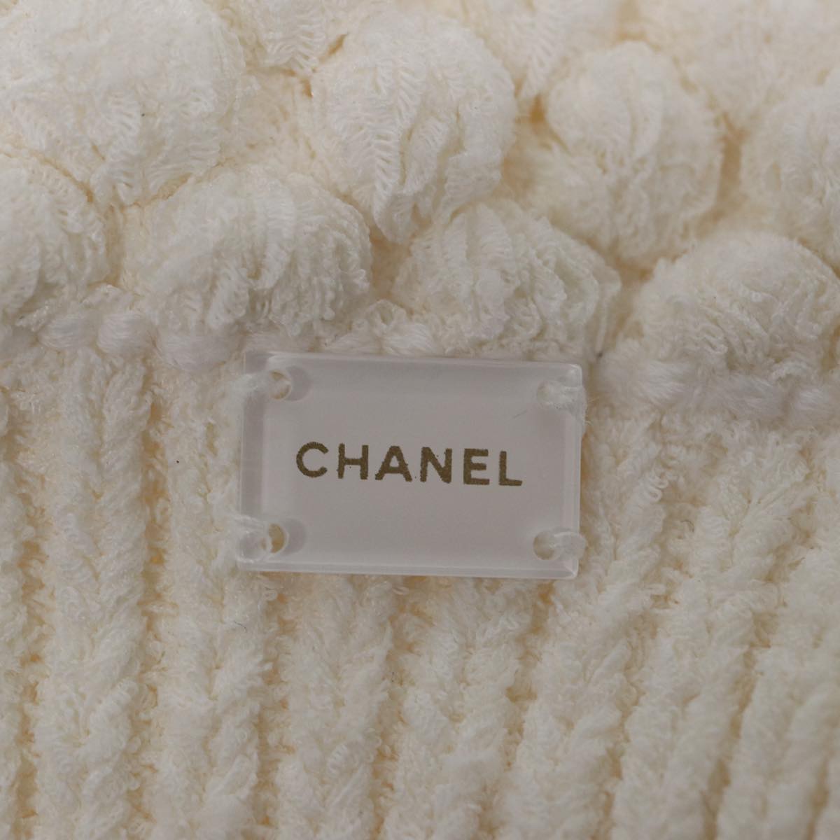 CHANEL　Tops Polyamide Nylon White CC am6465