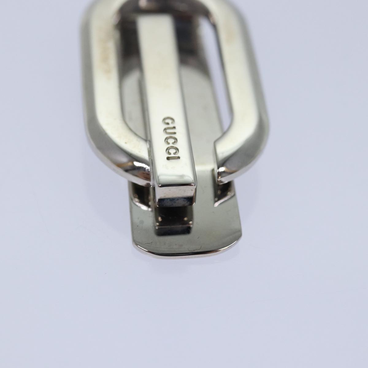 GUCCI Money Clip metal Silver am6487A