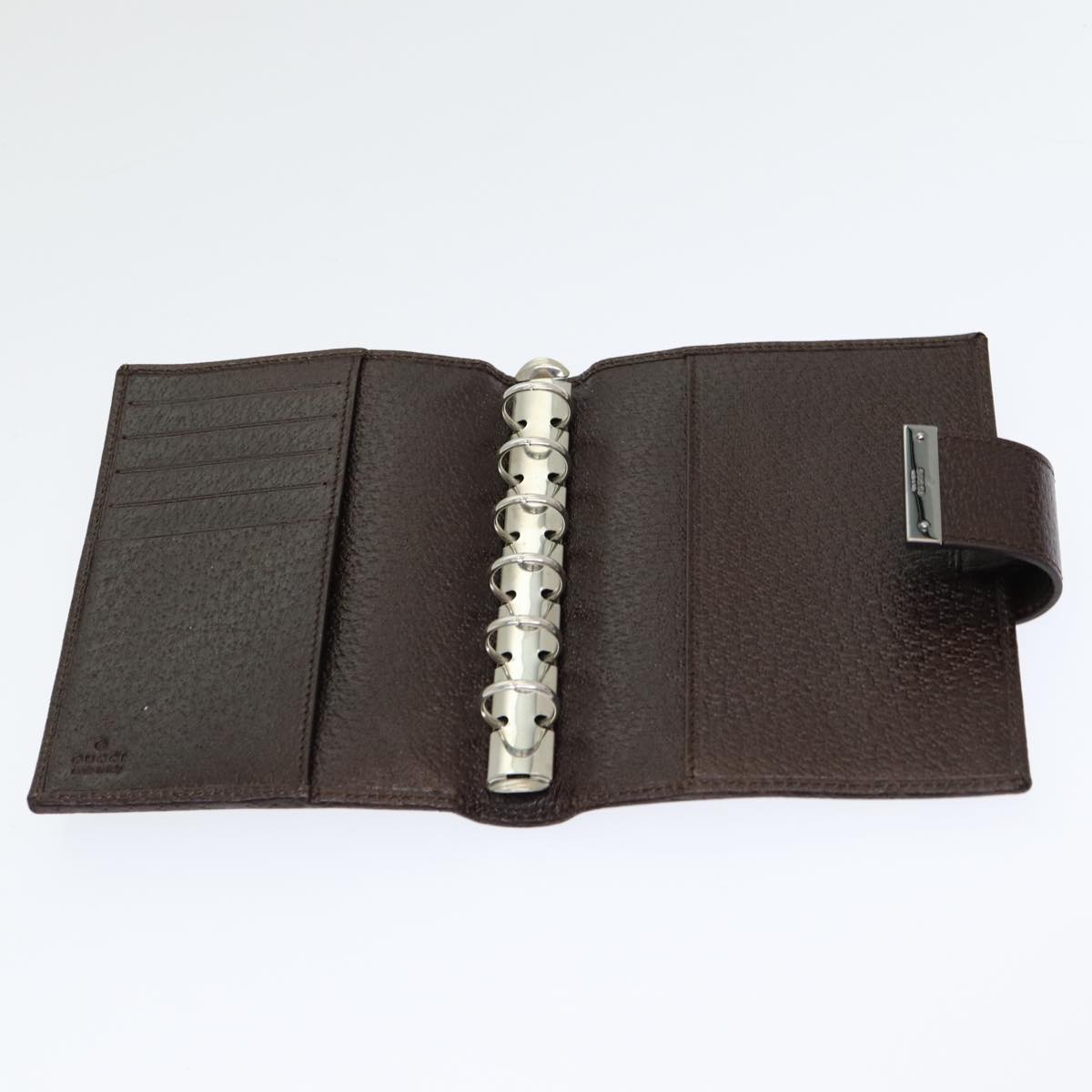 GUCCI GG Canvas Day Planner Cover Beige 115240 am6515