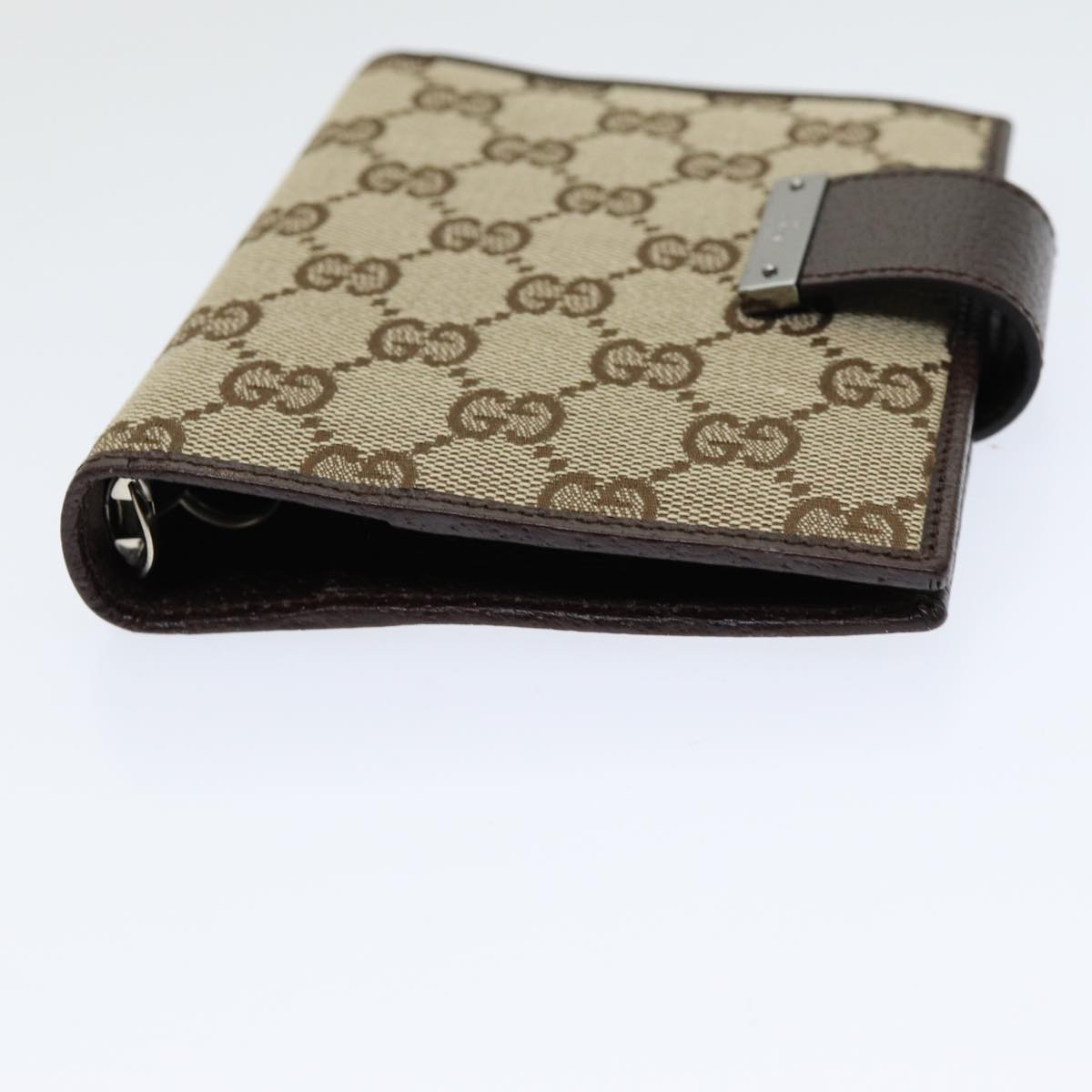 GUCCI GG Canvas Day Planner Cover Beige 115240 am6515