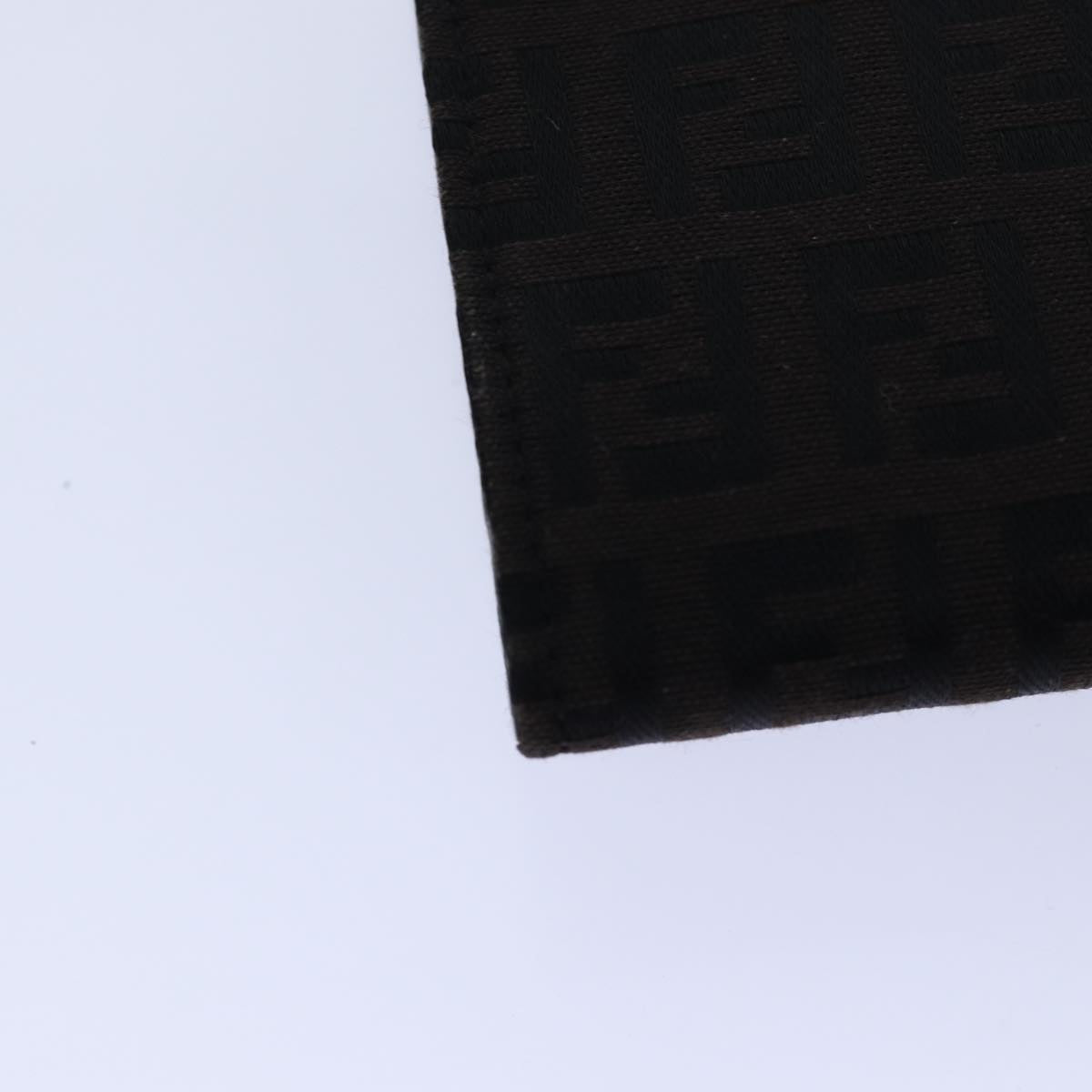 FENDI Zucchino Canvas Long Wallet Brown am6703